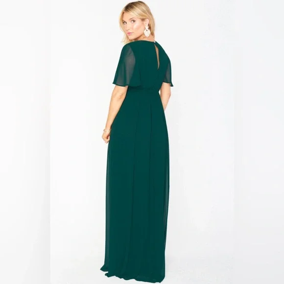 NWT-Show me your MuMu Emily Empire maxi dress - Picture 10 of 12